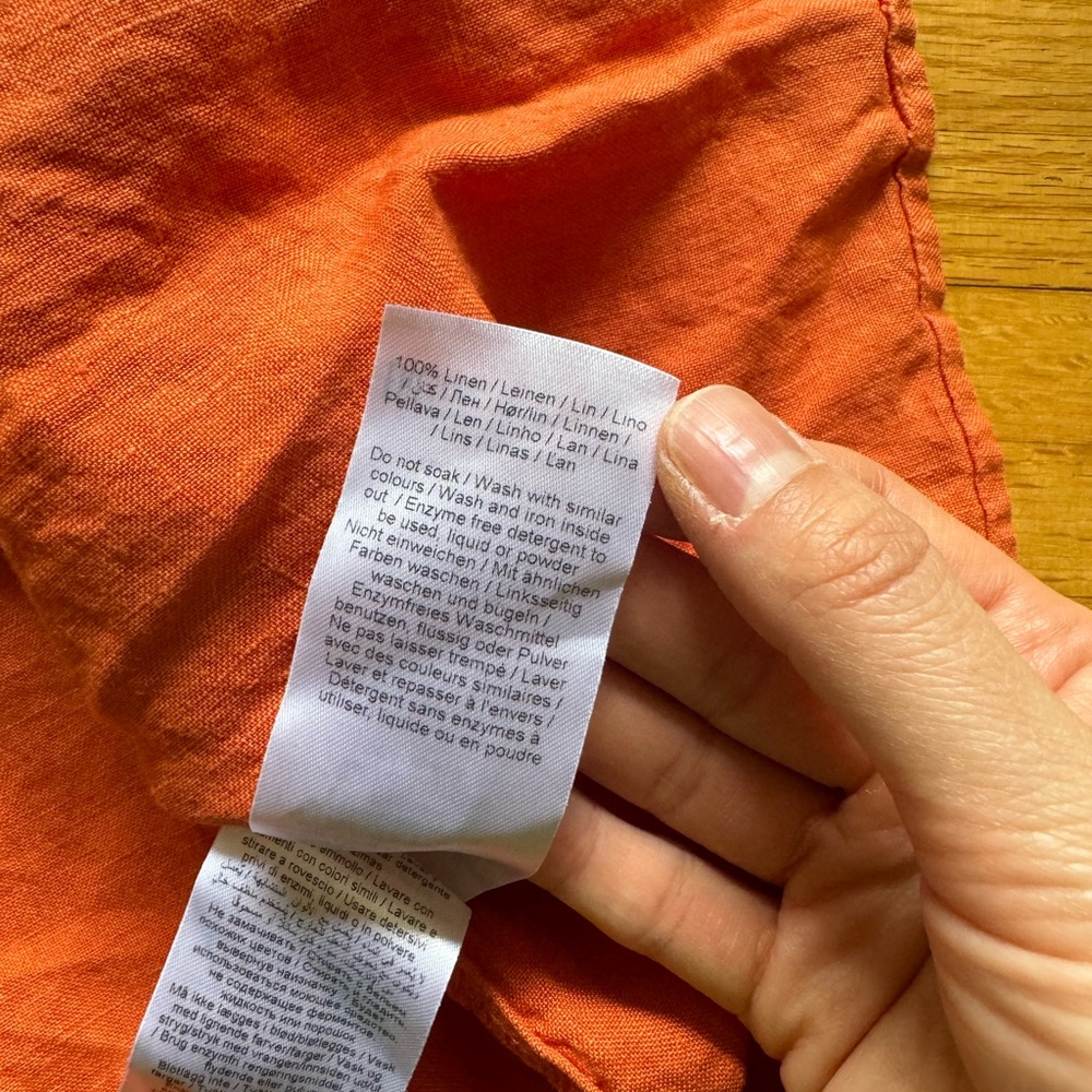 Part Two Linen Dress 🧡 - Picture 4 of 4
